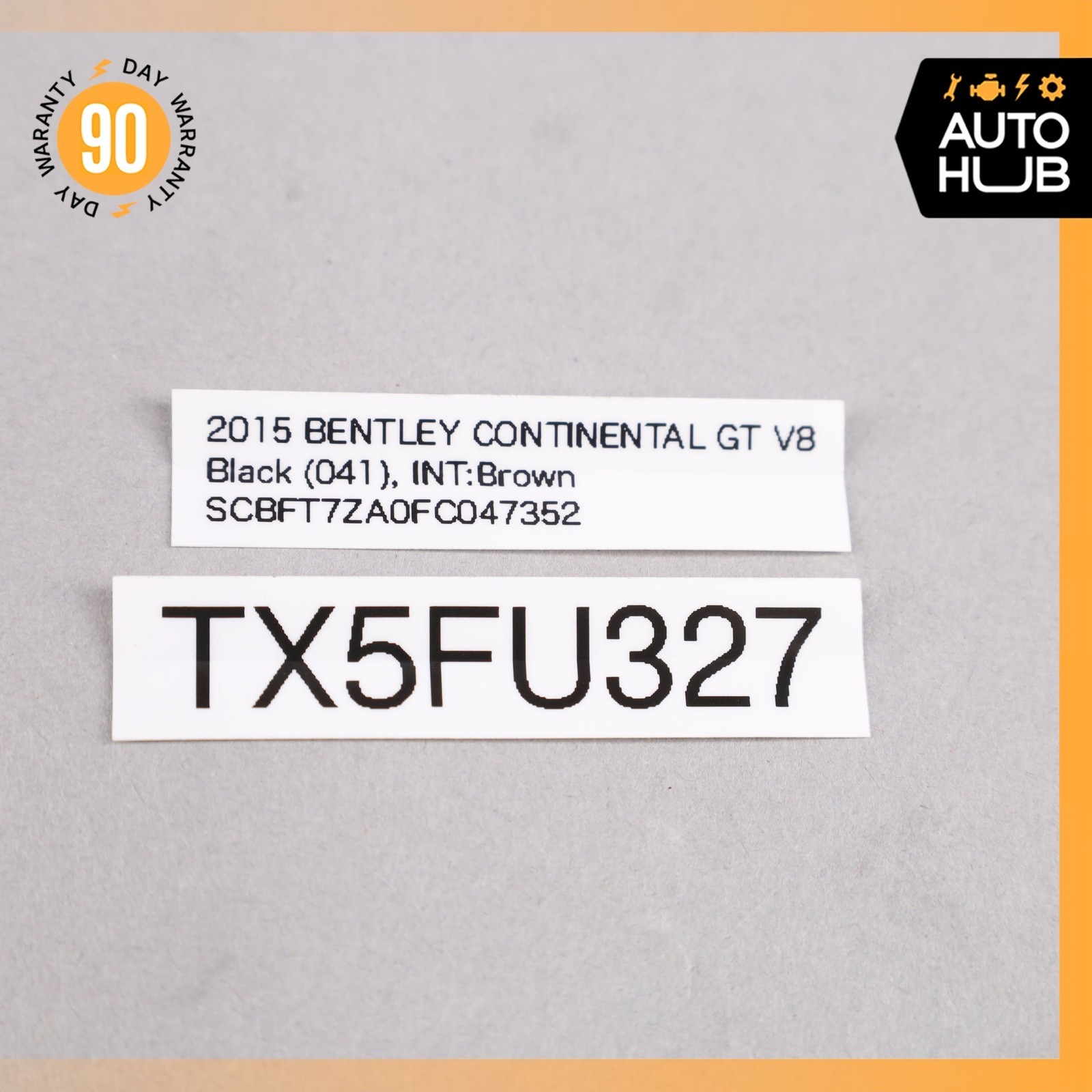 Bentley Continental GT 4.0L Right High Pressure Fuel Pump Line 079127507BL OEM