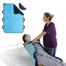 Patient Positioning Bed Pads with Reinforced Handles  50 x 34 Washable Reusab...
