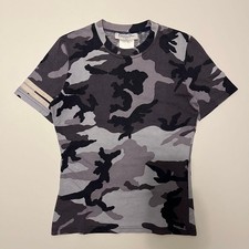 Vintage Christian Dior by John Galliano Short Sleeve Top Blue Navy Size 42