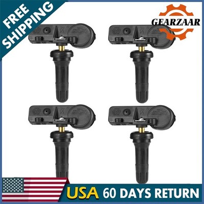 4PCS 56029479AB TPMS Tire Pressure Sensor For Jeep Wrangler Grand Cherokee Dodge