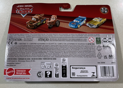 NEW 2026 DISNEY PIXAR CARS PAT TRAXSON & JEFF GORVETTE 2 PACK | eBay