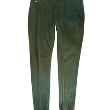 Nine West Dark Green Skinny Pants