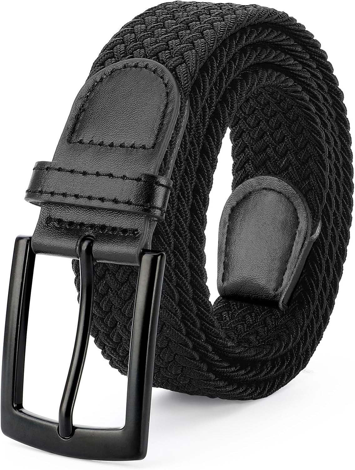 Cinturones Trenzados Tela Elastica Para Hombre Golf Casual Jeans Shorts