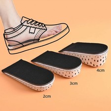 1 Pair Height Increase Insole Breathable Memory Foam Heel Lifting Inserts