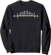 Unique Chess Themed for Chess Player Chess Lover Unisex Crewneck Sweatshirt