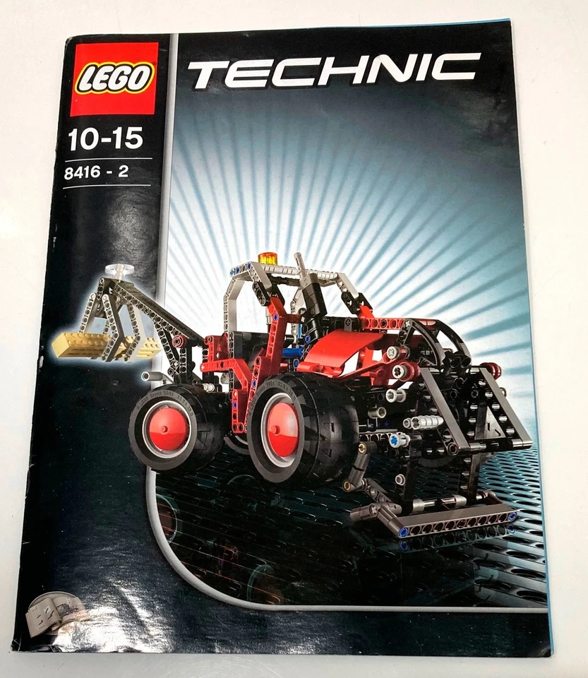 Lego Technic No. 8416 'Forklift ' (1991) with box and one instruction booklet - Image 4 of 4