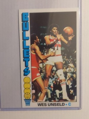 1976-77 Topps Basketball #5 WES UNSELD Bullets