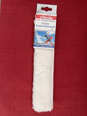 Vileda Squeegee Fiber Replacement Pad 37097 New Old Stock HTF