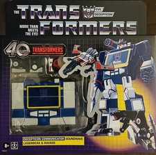 Transformers Retro 40th Anniversary Soundwave  Laserbeak & Ravage
