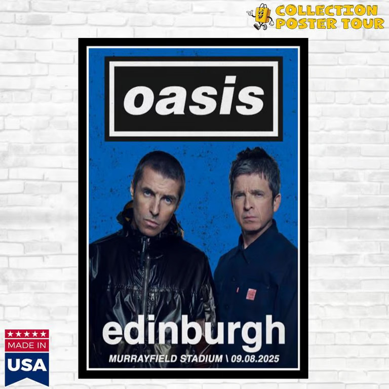 Oasis Edinburgh Murrayfield Stadium 09.08.2025 Concert