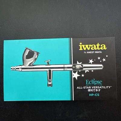 Iwata-Medea Eclipse HP CS Dual Action Airbrush Gun / Gravity Feed