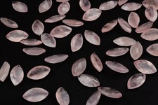 AAA Natural Rose Quartz Cabochon Marquise Shape Loose Gemstone