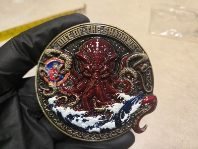 RARE Serialized 250th Marine Corps Birthday Challenge Coin Out of the Shadows 