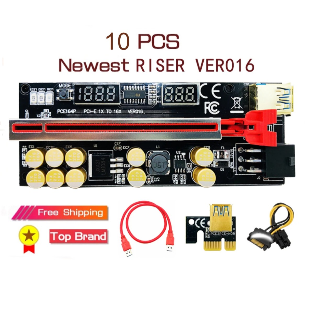 10PCS V016 Riser