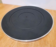 PIONEER Turntable ALUMINUM PLATTER  RUBBER MAT  Model PL-600 Parts Only