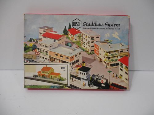 KIT DE CONSTRUCCIÓN DE ESTACIÓN DE TREN BUSCH 0901 ~ BAHNHOF ALTDORF / ALTDORF ~ ESCALA N | Condition: New
