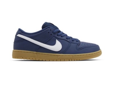 Nike SB Dunk Low Pro ISO Orange Label Navy Gum FJ1674-400 US Men's Size 8.5 NEW
