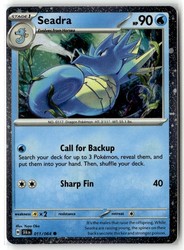 Seadra 011/064 Shrouded Fable Cosmos Holo Promo
