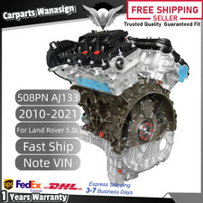 AJ133 508PN Engine Long Block Assembly For Land Rover Jaguar F-Type 5.0L 2005-16