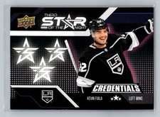 Kevin Fiala 2022-23 Upper Deck Credentials #3S-5 Star of the Night: Third Star