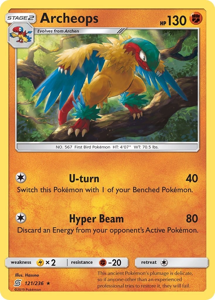 Archeops - [SM11 - 121/236] - NM - SM - Unified Minds - Pokemon