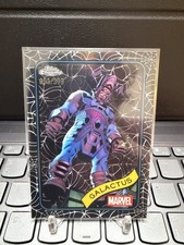 Galactus 2025 Topps Chrome Marvel #150 Spider Web Refractor /399