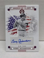 BOBBY RICHARDSON 2024 Panini Boys of Summer American Glory RED  Yankees AUTO /49
