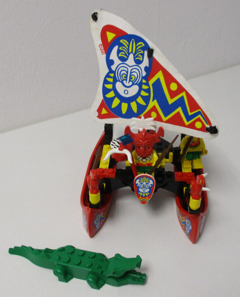 H14 ) Lego 6256 Islander Catamaran Insulaner mit BA und OVP 100 