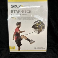 Star-Kick Solo Soccer Trainer SKLZ Black/Yellow Ball Control Touch Reaction Time