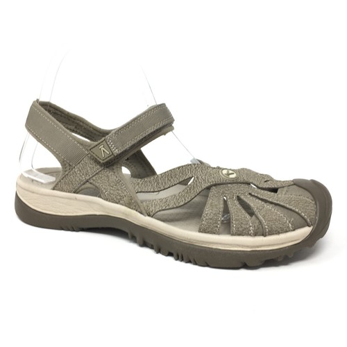 Keen Rose Sandals Shoes Womens Size 9 Beige Green Strappy Adjustable Comfort