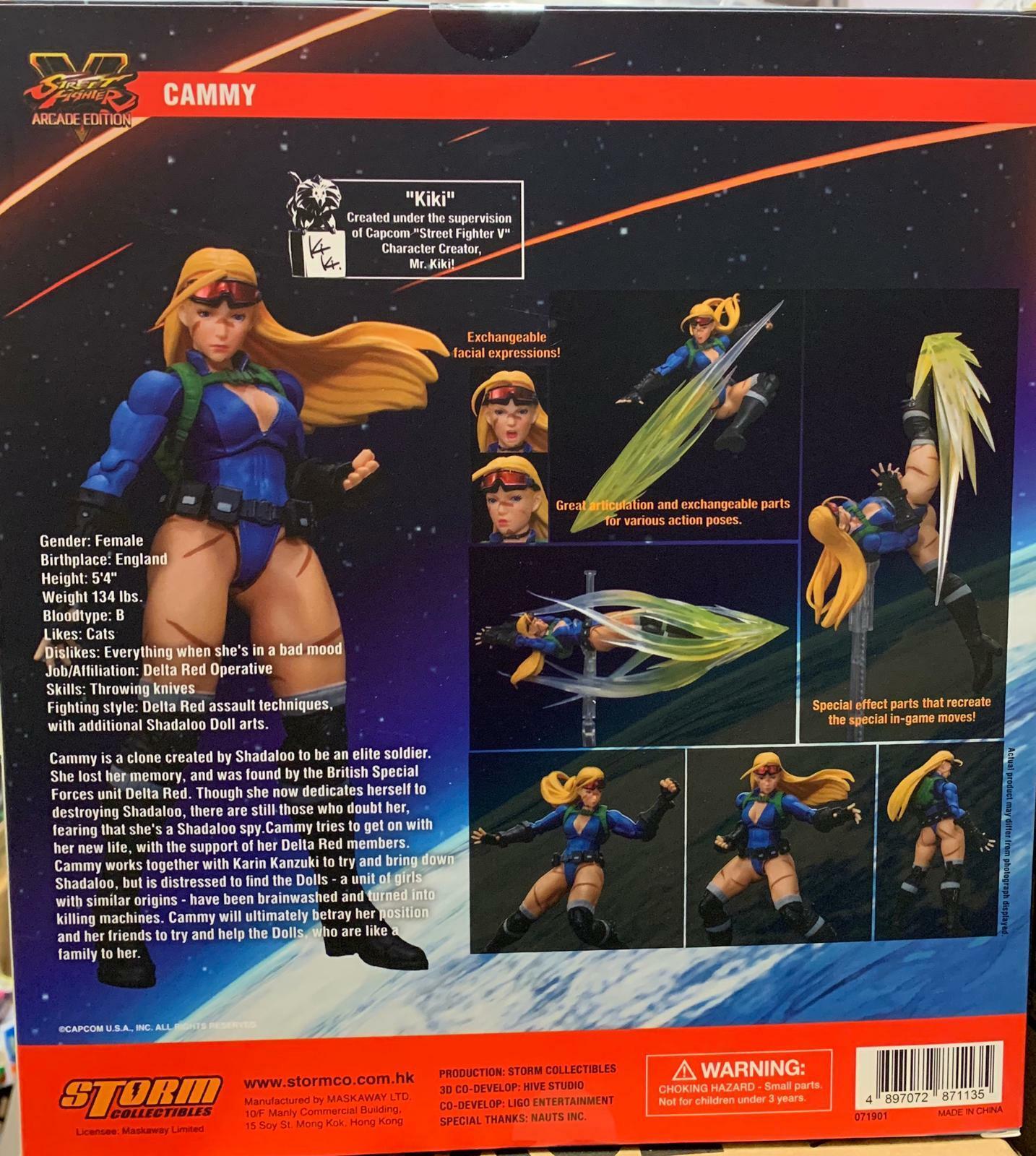 Storm Collectibles: Street Fighter V Battle Costume Cammy Tease