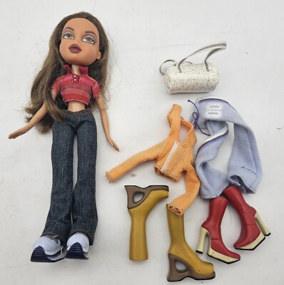 2001 BRATZ YASMIN DOLL Vintage With ACCESSORIES 