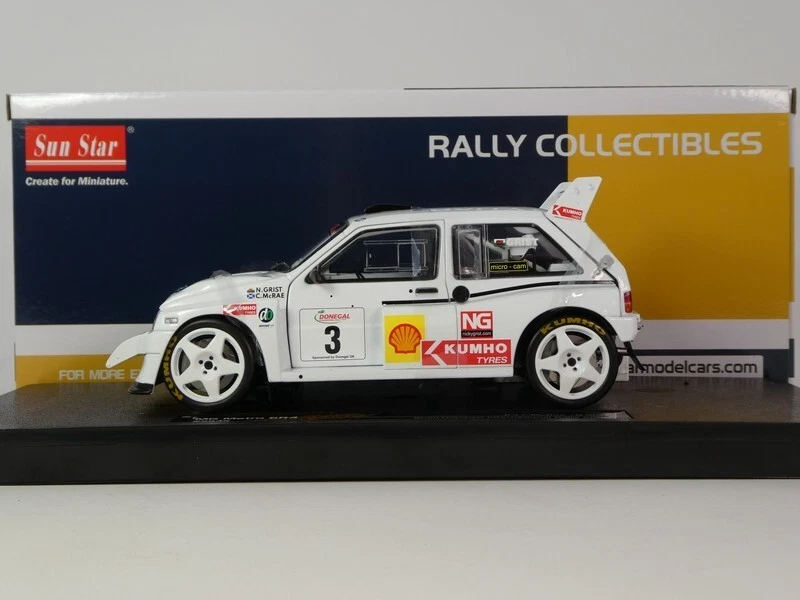 Sunstar MG Metro 6R4 #3 McRae Shell Donegal International Rally 2006 1/18 5545 - Immagine 2 di 2