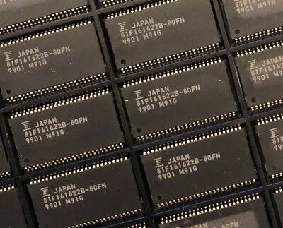 FUJITSU MB81F161622B-80FN Synchronous DRAM, 1MX16, 6ns, CMOS, PDSO50 **NEW**