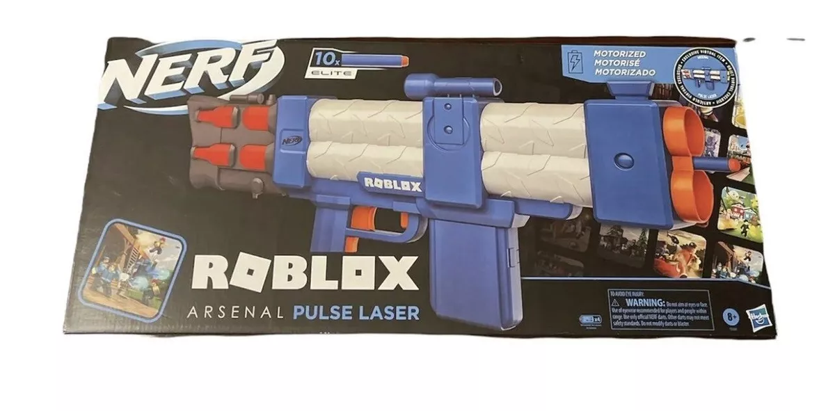 Hasbro Nerf Roblox Arsenal Pulse Laser With In Game Digital Code