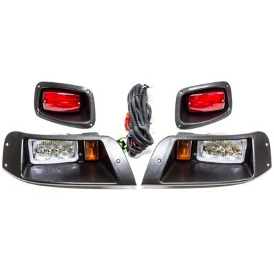 EPR DISTRIBUTION LED Headlight & Tail Light Kit for EZGO TXT 1996-2013 Off Road Golf Carts