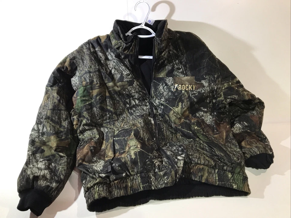 Rocky ProHunter Men’s Large Parka With Reversible Insert Camo & Black - Image 3 of 4