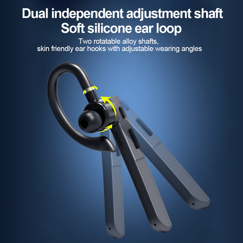 Bluetooth 5.3 Headset Stereo Kopfhörer Kabellos Ohrhörer mit Mikrofon für Handy - Zdjęcie 14 z 22