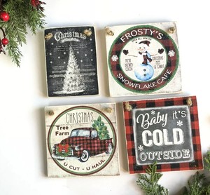 baby it's cold outside ornament