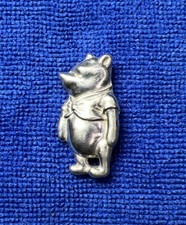 Broche prendedor vintage Disney Winnie The Pooh PLATA ESTERLINA .925 de VAN DELL 'VD'