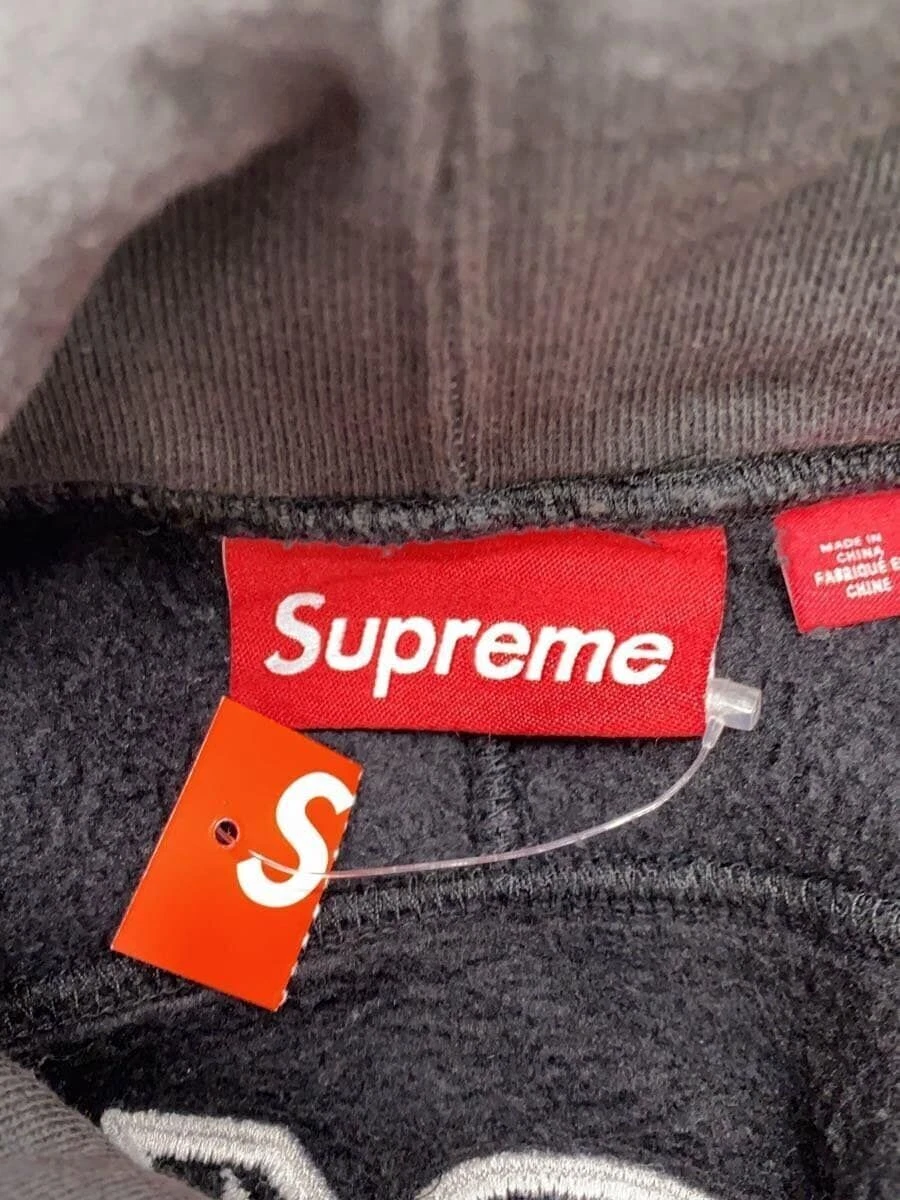 Supreme Felpa con Cappuccio 24FW Division Felpa con Cappuccio M Cotone Nero Usata