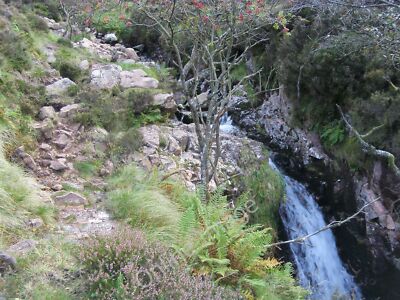 Photo 6x4 Scale Beck Buttermere/NY1717 High waterfall of Scale Beck as i c2009