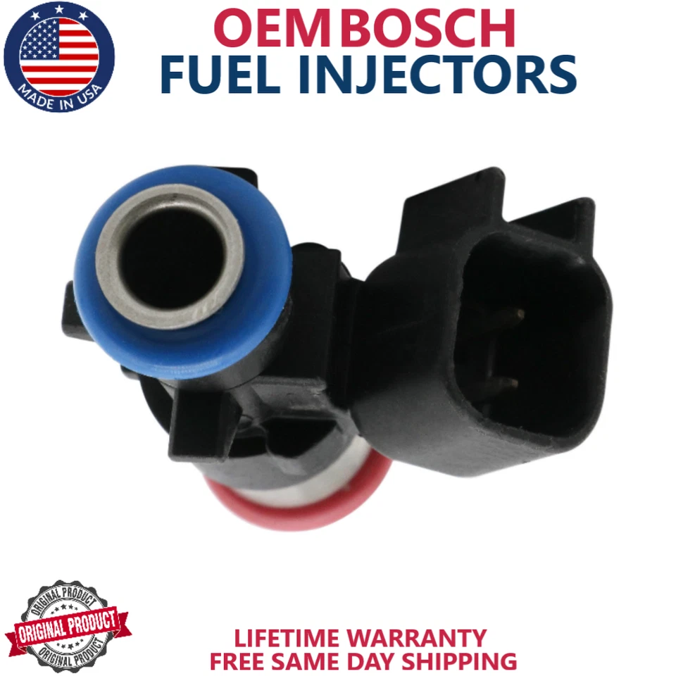 Inyectores de combustible originales Bosch x6 para Dodge Charger/Durango 2011-2019 3,6 L V6 Foto 3 de 3