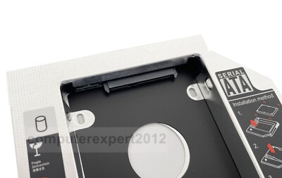 SATA 2nd Hard Drive HD HDD SSD Caddy For Fujitsu LIFEBOOK T580