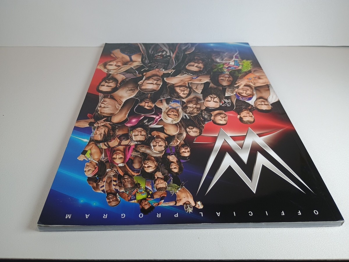 Programme Officiel WWE 2017 - 87 Pages De Photos, Catch, Bon État