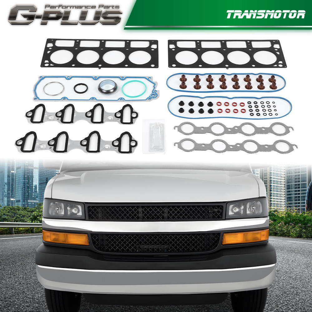 Fit For 08-11 Chevrolet Express Hummer GMC Savana 4.8 5.3 OHV Head Gasket Set