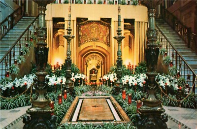 Postcard Chrome Holy Sepulcher Easter Franciscan Monastery Washington DC PC879