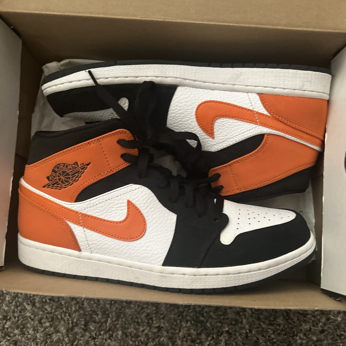 Size Jordan Mid Shattered Backboard 2019 193152249325|