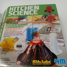 Kidz Labs KITCHEN SCIENCE EXPERIMENTS KIT for Children Education