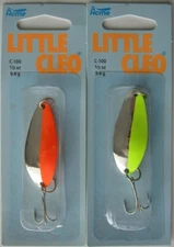 2 Pks.  Acme Tackle LITTLE CLEO - 1/3 oz. - Two Great Colors!